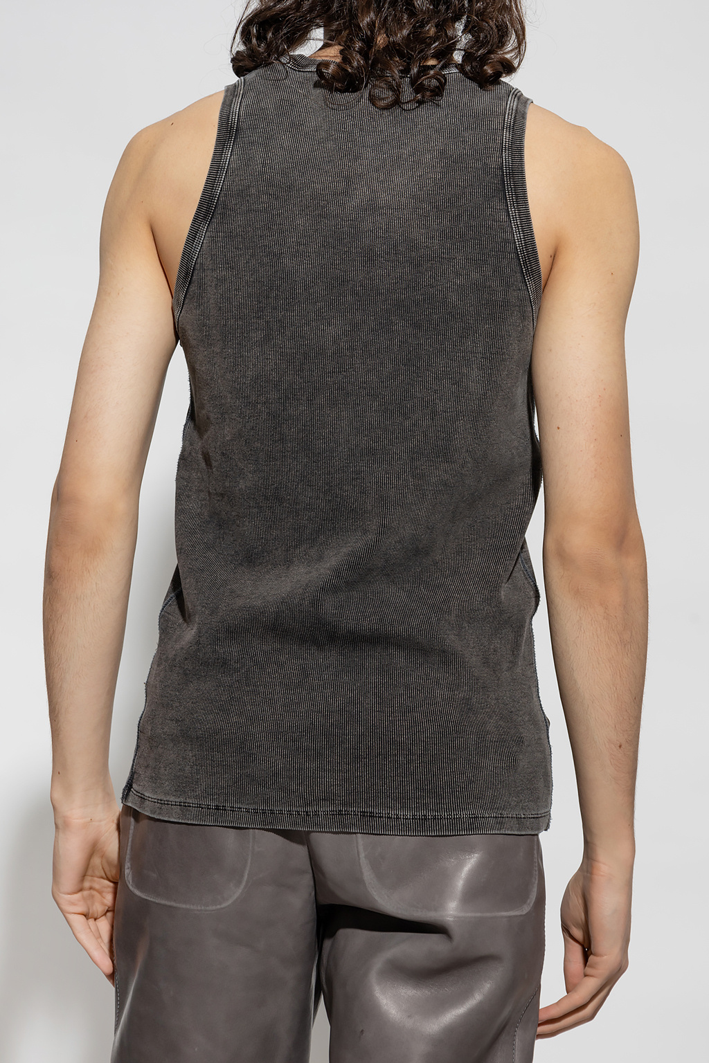 トップス DIESEL T-WISTY-G1 shirt Diesel - Grey 'T - G1' sleeveless T - women polo